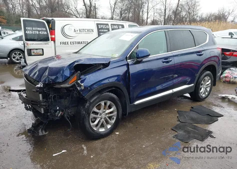 2020 Hyundai Santa Fe Se из США, поврежденный, VIN 5NMS23ADXLH284991